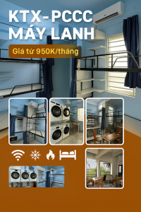 Ký túc xá Quận Phú Nhuận giá rẻ Bao điện nước, uy tính, nhiều tiện ích. Có khắp HCM
